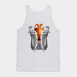 Girl with brown amphora Tank Top